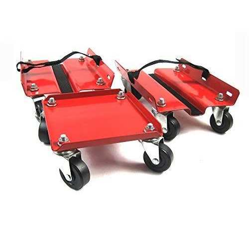 KASTFORCE Snowmobile Dolly Set Max Supporting 1500Lbs with Heavy Duty Straps Firmly Attaching on Skis KF2011 - Image 4