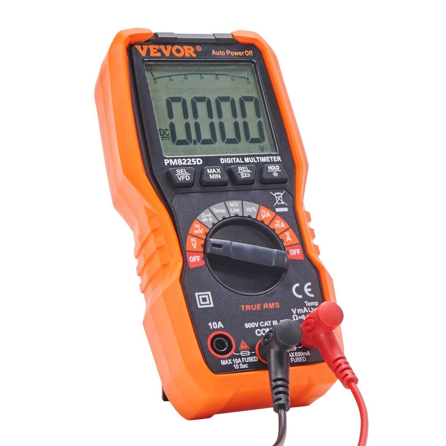 VEVOR Digital Multimeter 6000 Counts Multimeter Tester DC AC Voltmeter NCV - Image 5