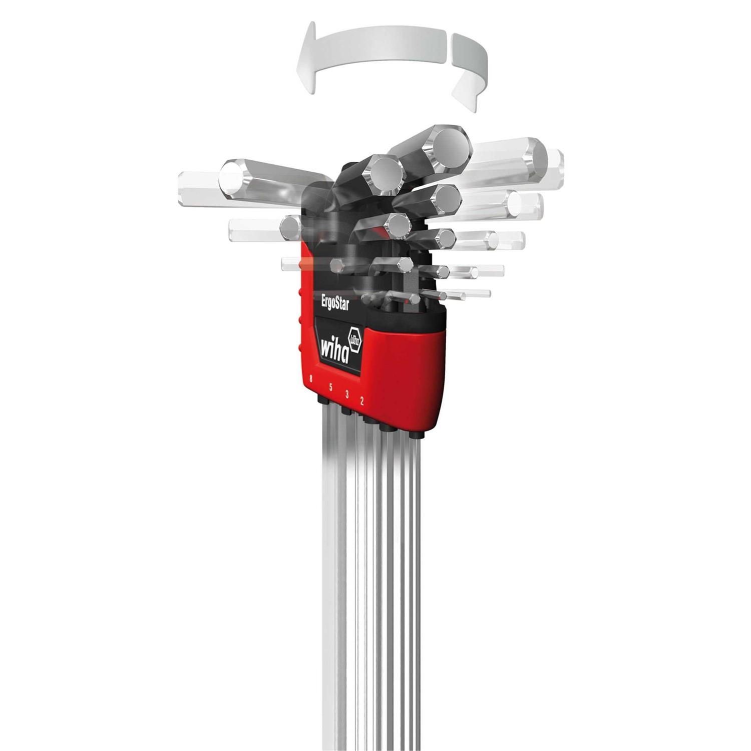 Wiha 66982 L-Key Set Hex Ball End - Image 5