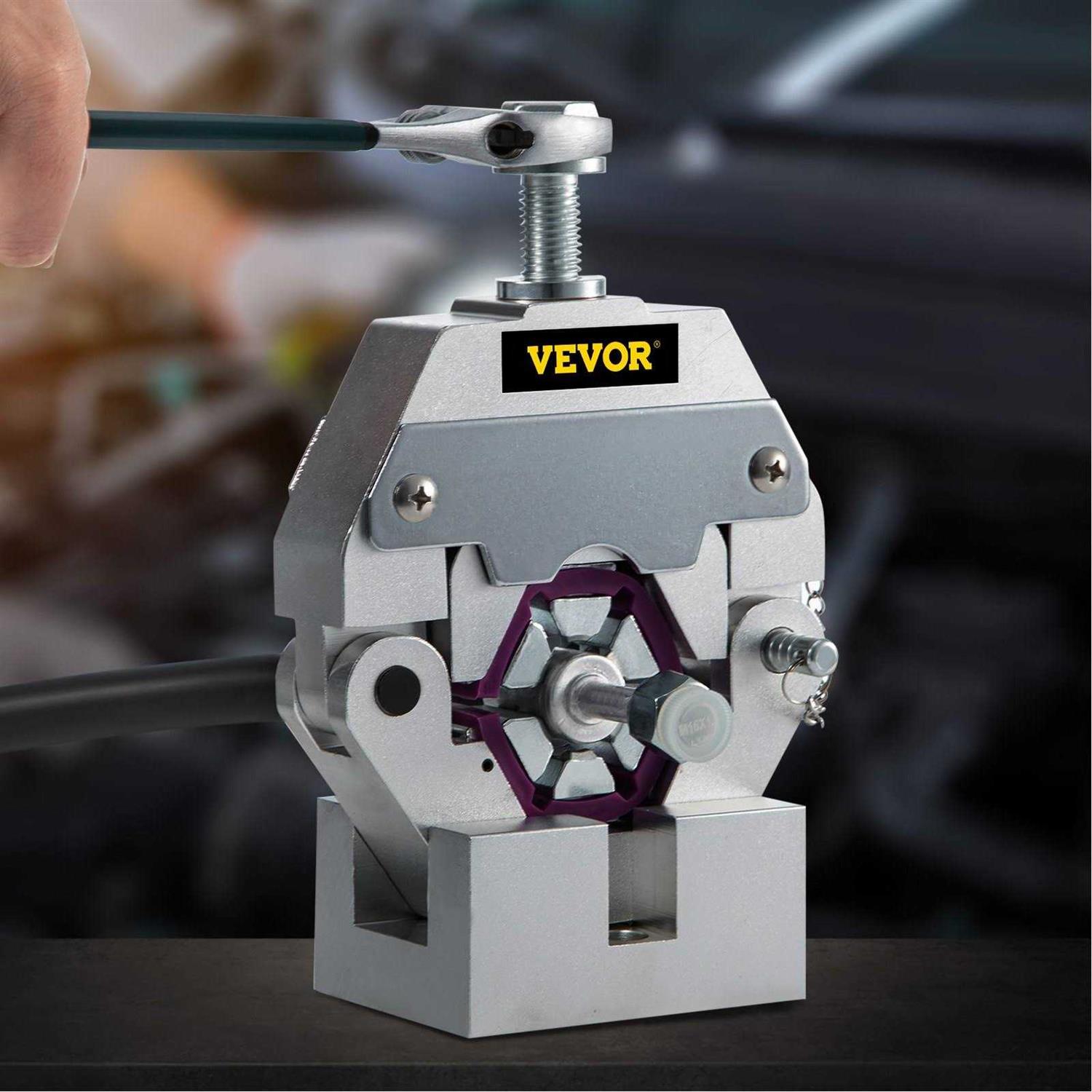 VEVOR Manually Operated AC Hose Crimper Hydra-Krimp 71550 Manual AC Hose Crimper Kit Air Conditioning Repair Handheld AC Hose Crimping Tool with 4 - Image 4