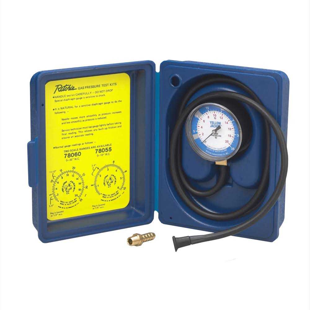 Yellow Jacket 78060 Gas Pressure Test Kit - Image 3