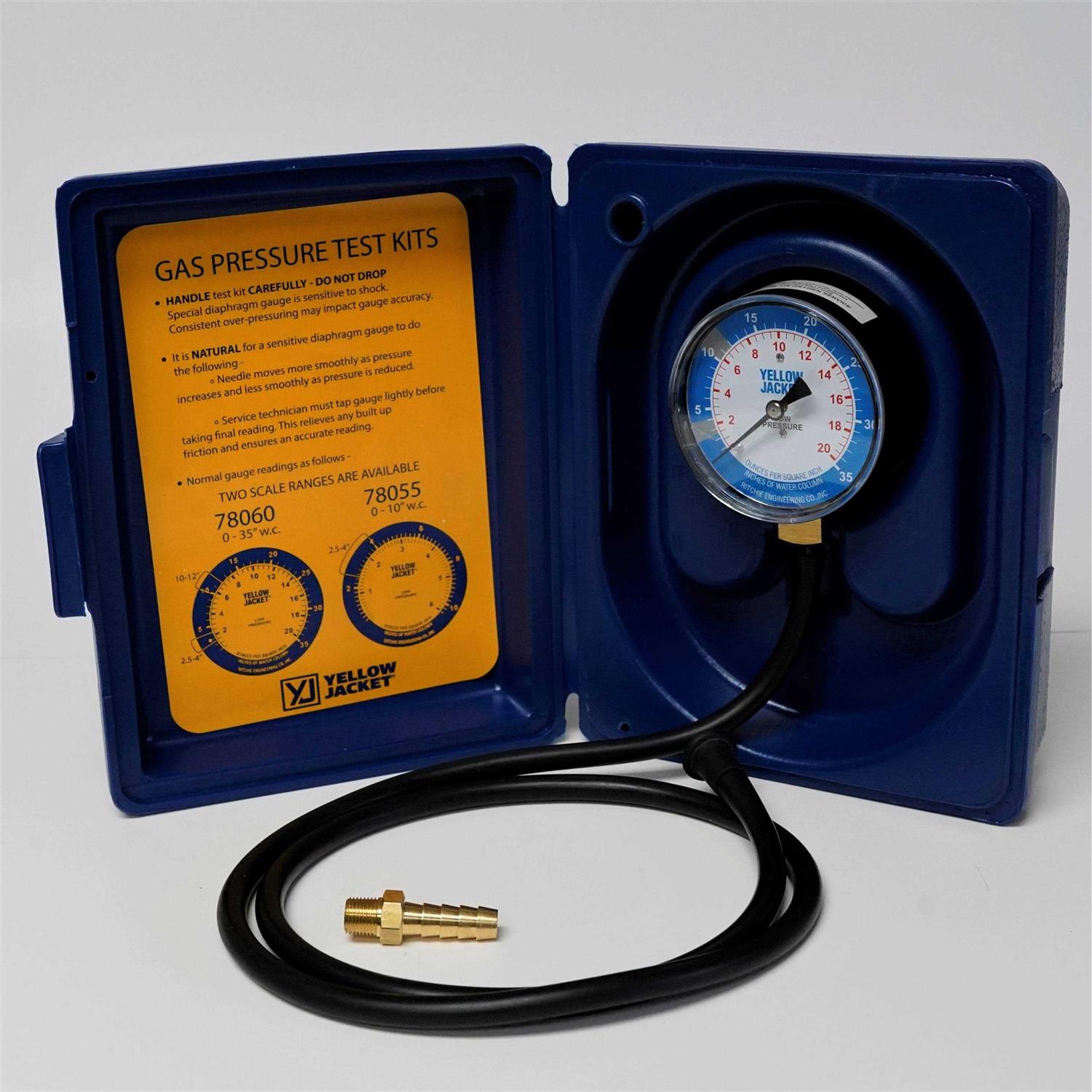 Yellow Jacket 78060 Gas Pressure Test Kit - Image 4