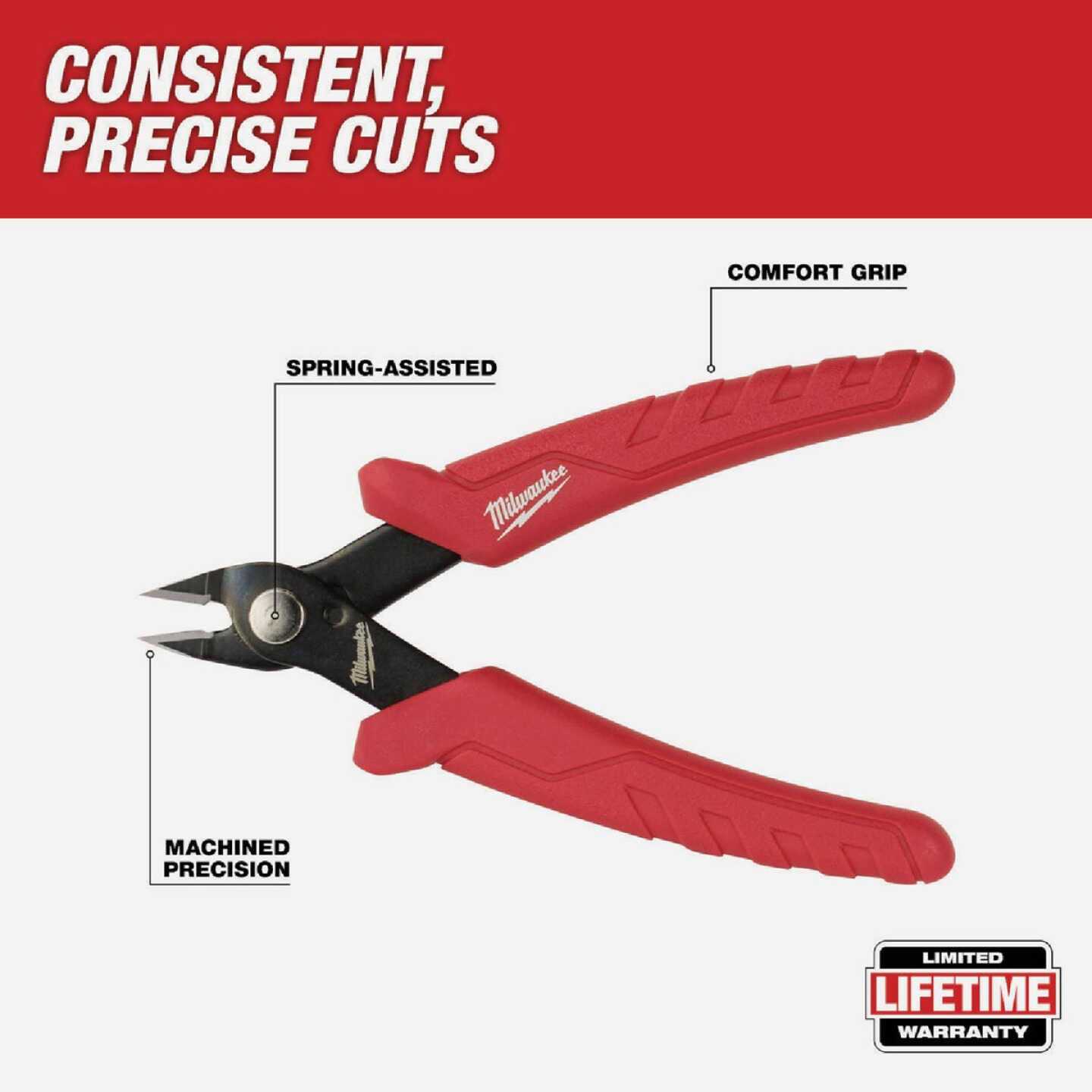 Milwaukee 48-22-6105 Mini Flush Cutters - Image 3