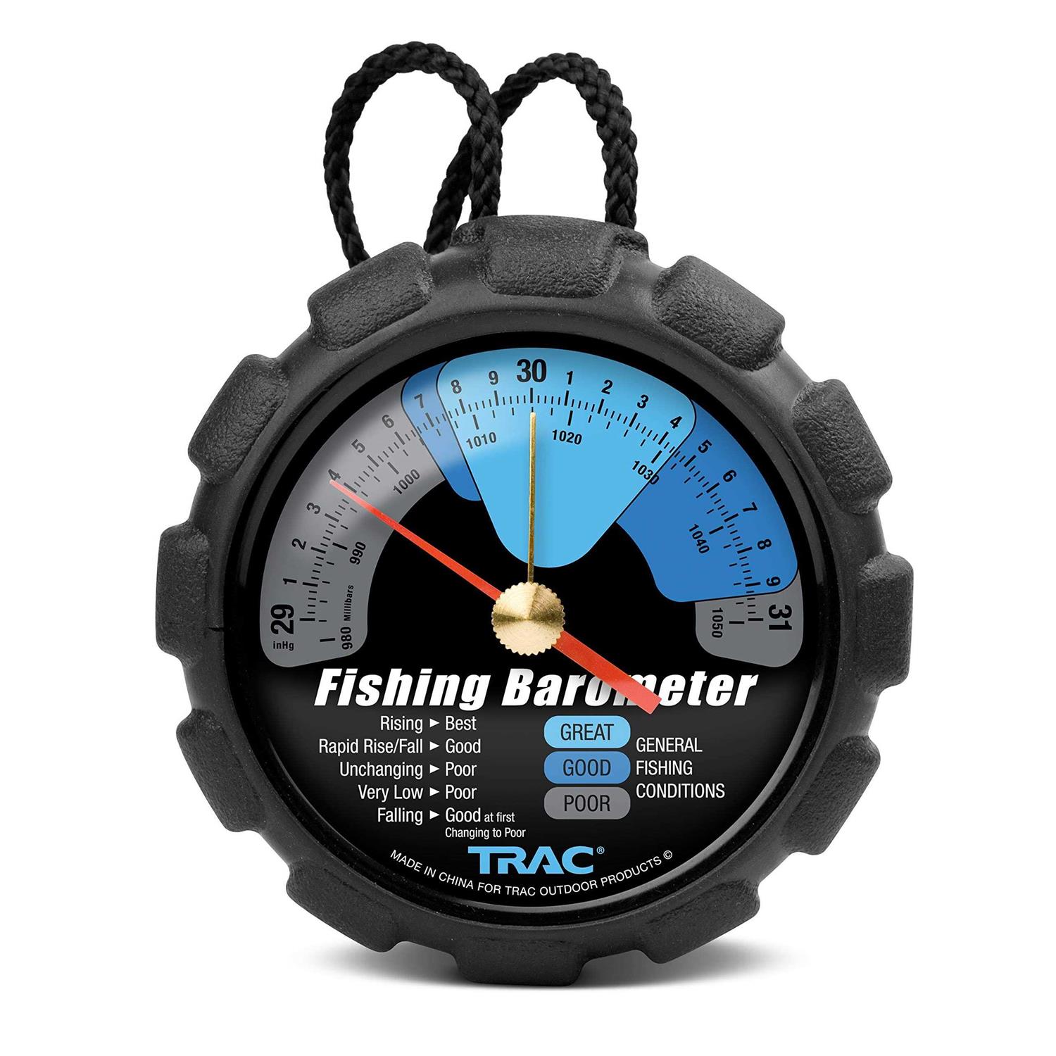 Trac Outdoors T3002 Fishing Barometer