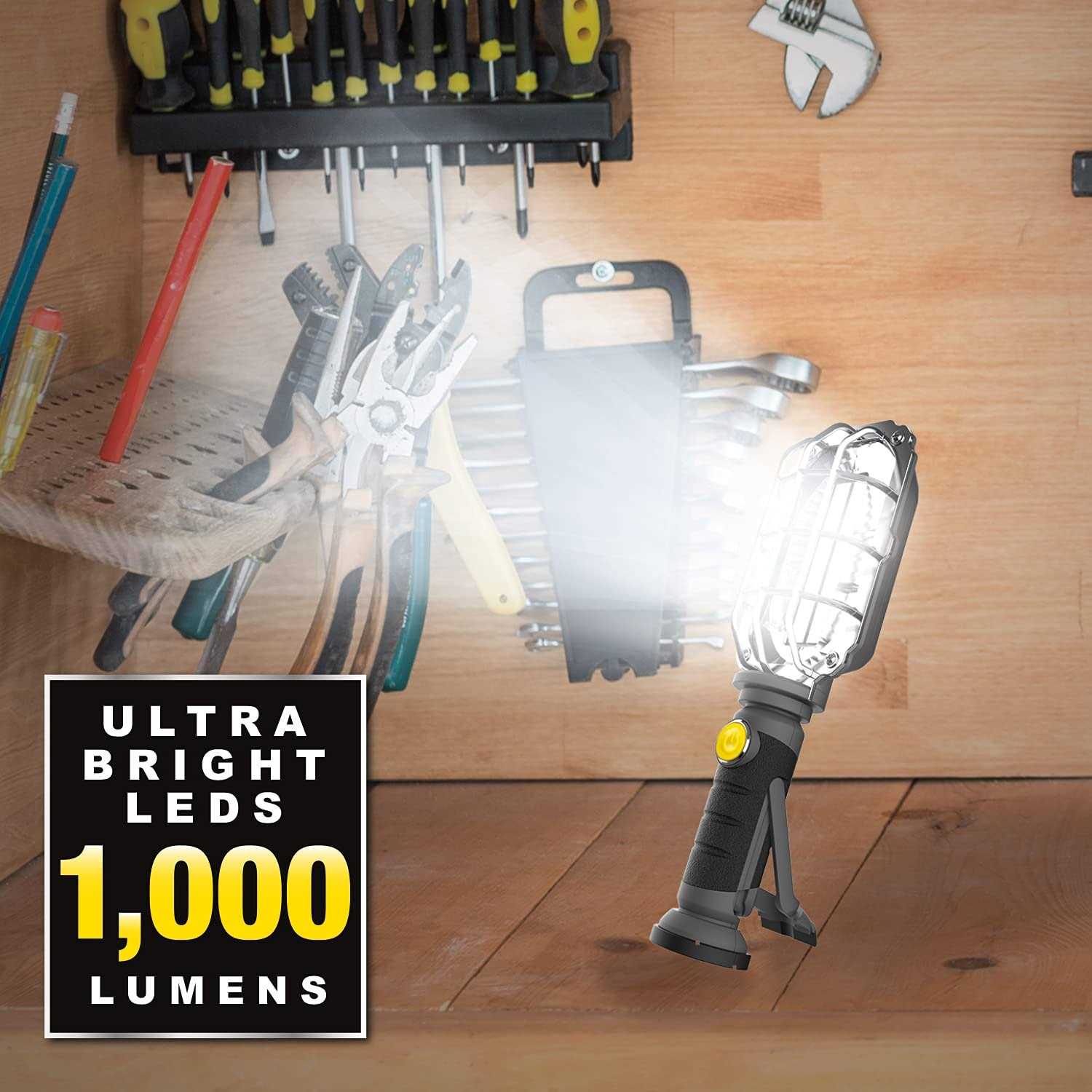 Handy Brite Ultra 1000 lm LED Rechargeable Handheld Work Light - Image 2