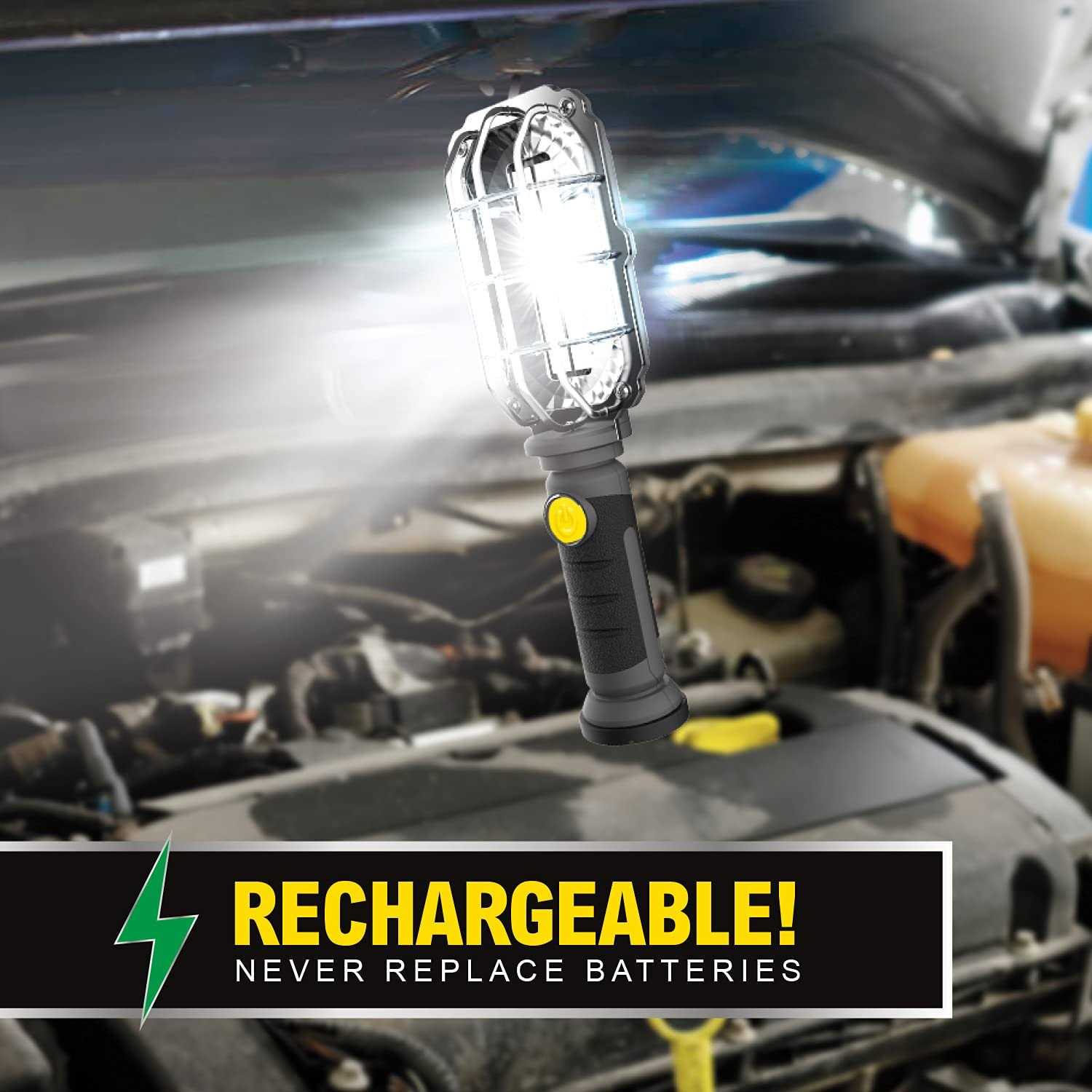 Handy Brite Ultra 1000 lm LED Rechargeable Handheld Work Light - Image 4