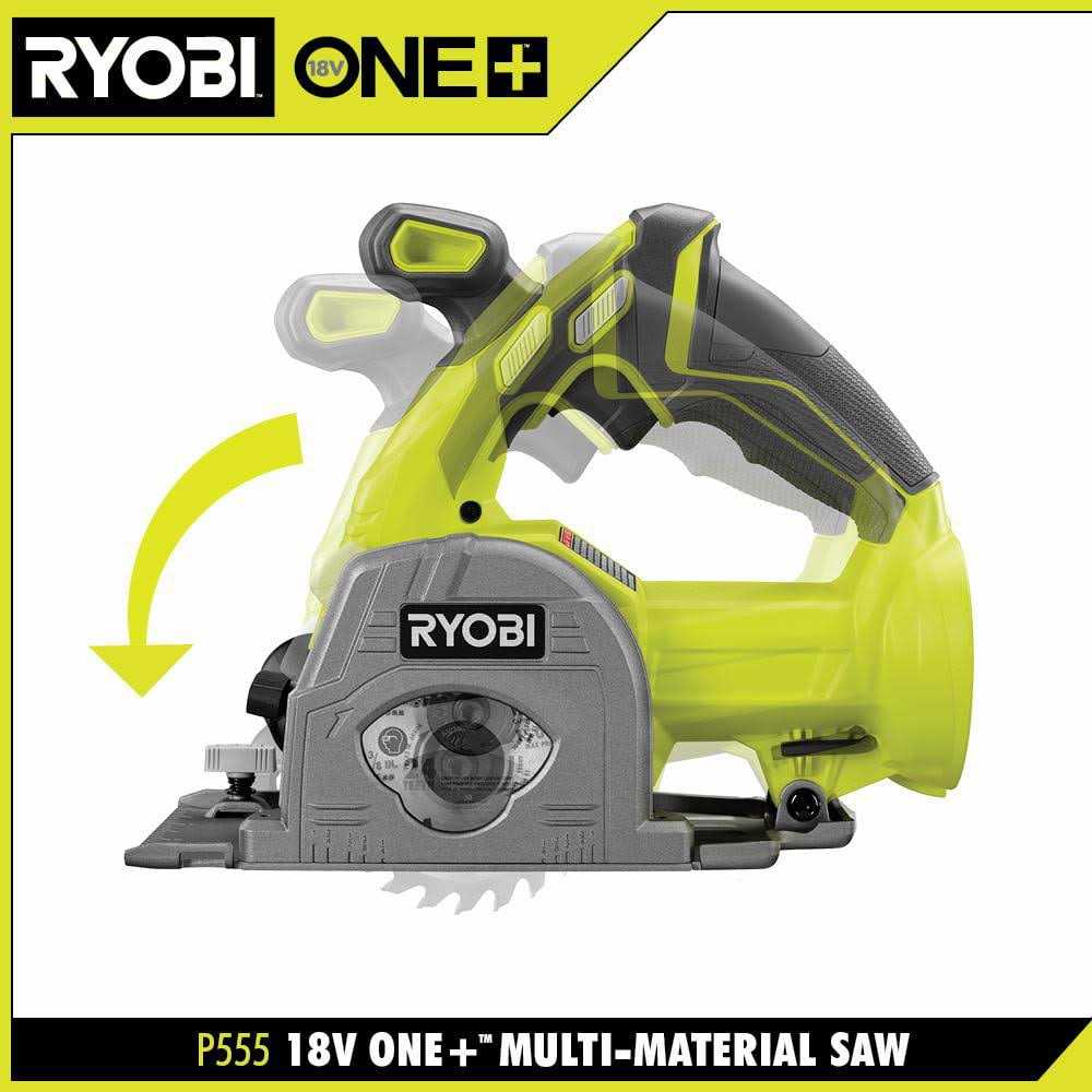 Ryobi 18-Volt One+ Cordless Multi-Material Saw P555 - Image 3