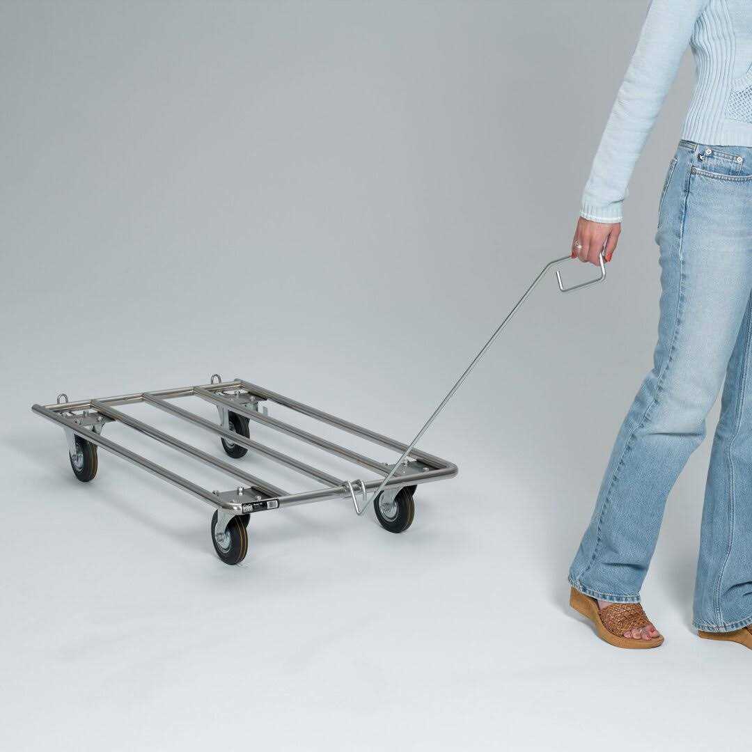 Midwest Tubular Crate Dolly - Image 4