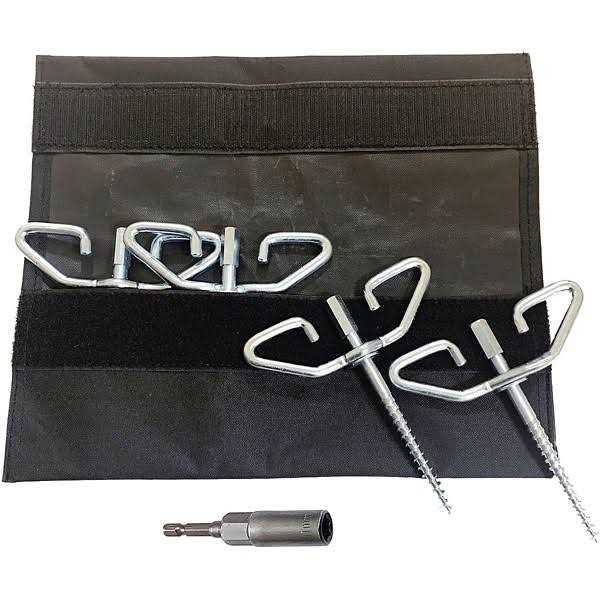 Trophy Angler RAZR-BACK Power-Drill Ice Anchor 4-Pk ASG-RBA-4PK - Image 4