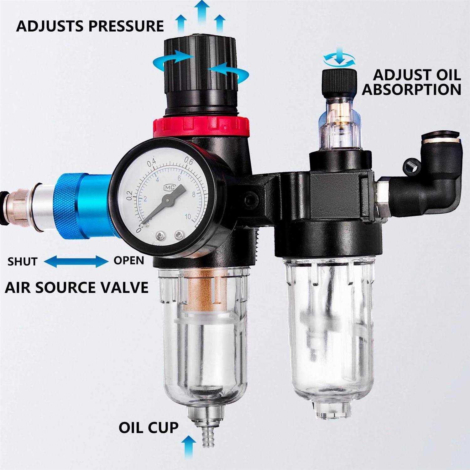 VEVOR 220kg Vertical Pneumatic Punch Press Machine 110v Mute Operation 16mm Die Hole 200KGJTQYCC000001V1 - Image 4