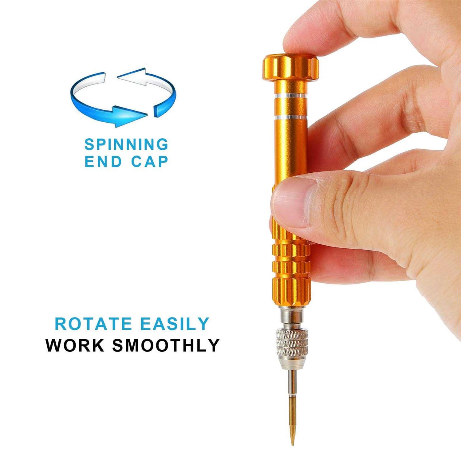 YANPLS Small Screwdriver Watch Glasses Mini Set Micro Precision Tiny Screwdriver Set - Image 5