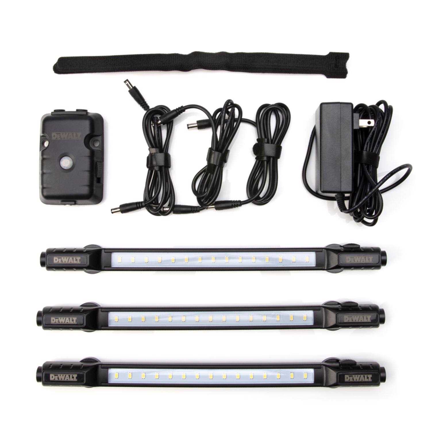 DeWalt 1,500-Lumen LED Motion Activated Magnetic Light Kit - Image 4