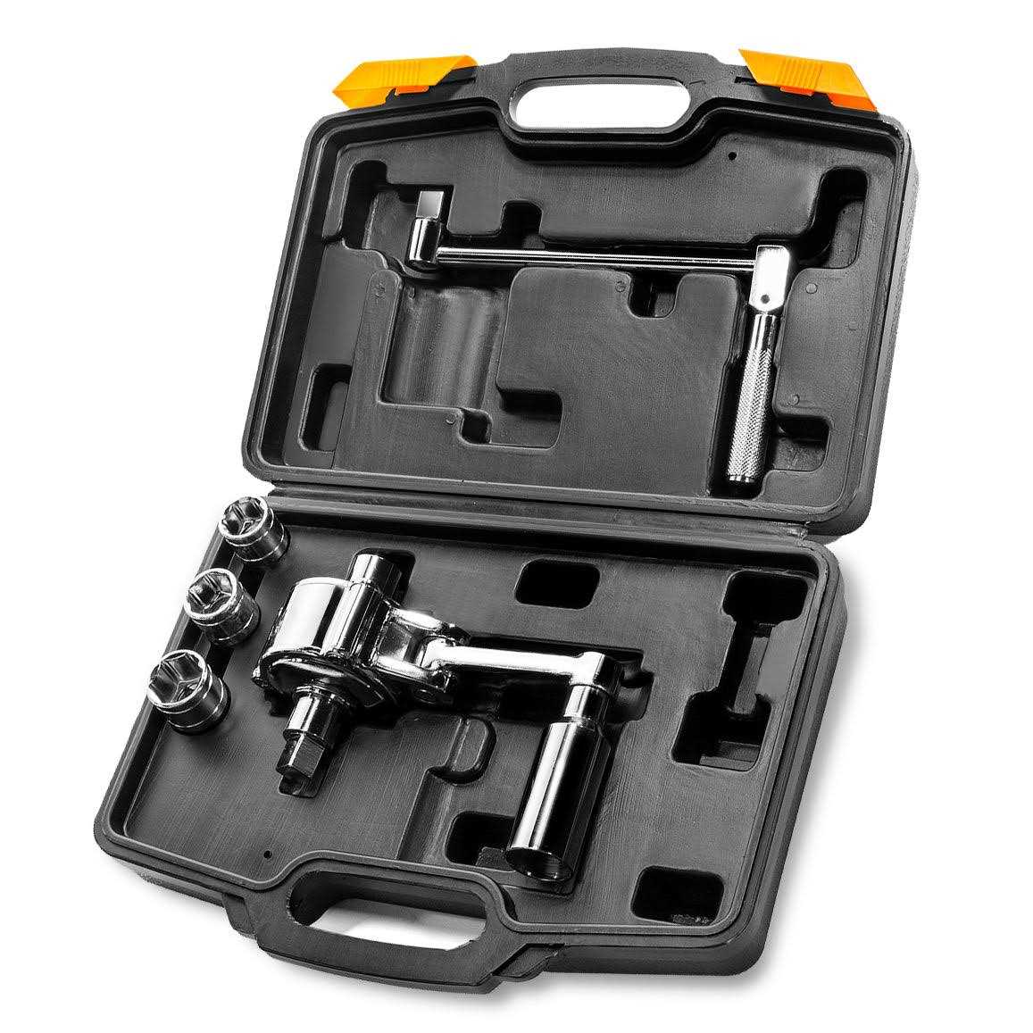 Xtremepowerus Torque Multiplier Lug Nut Labor Saving Wrench w Case - Image 3