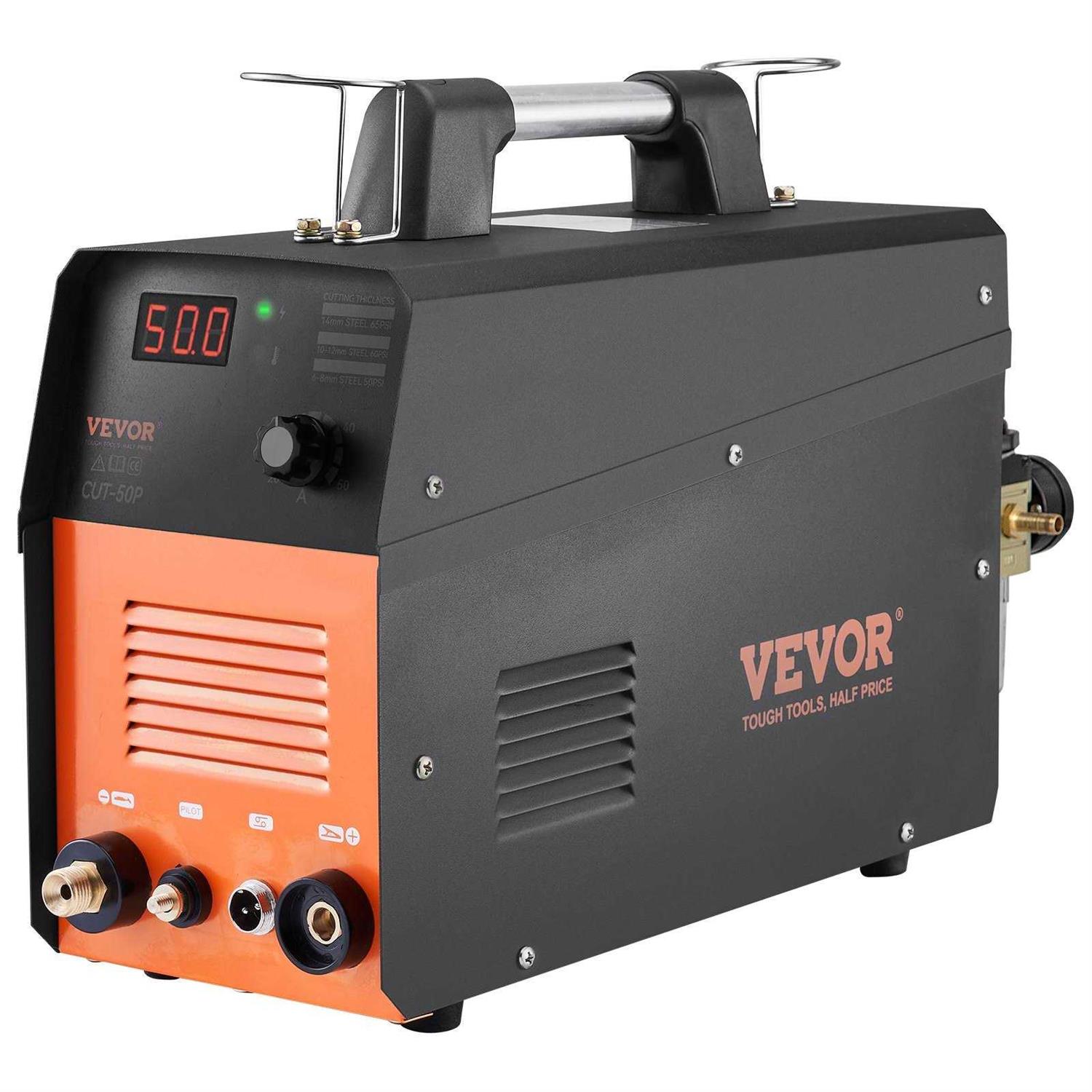 VEVOR Plasma Cutter 50Amp Non-Touch Pilot Arc Air Cutting Machine with Torch - Image 3