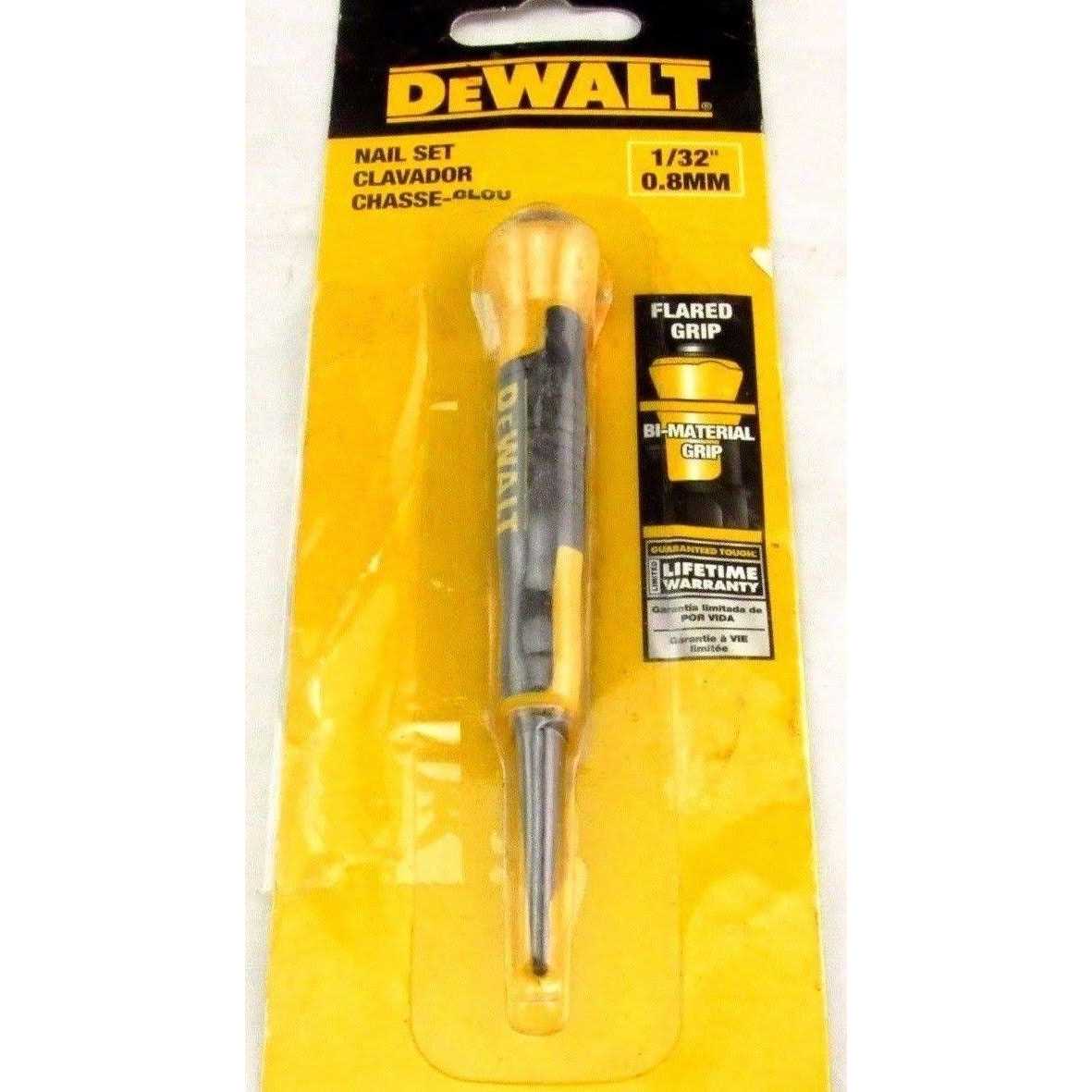 Dewalt DWHT58019 1/32 Bi-Material Nail Set - Image 2