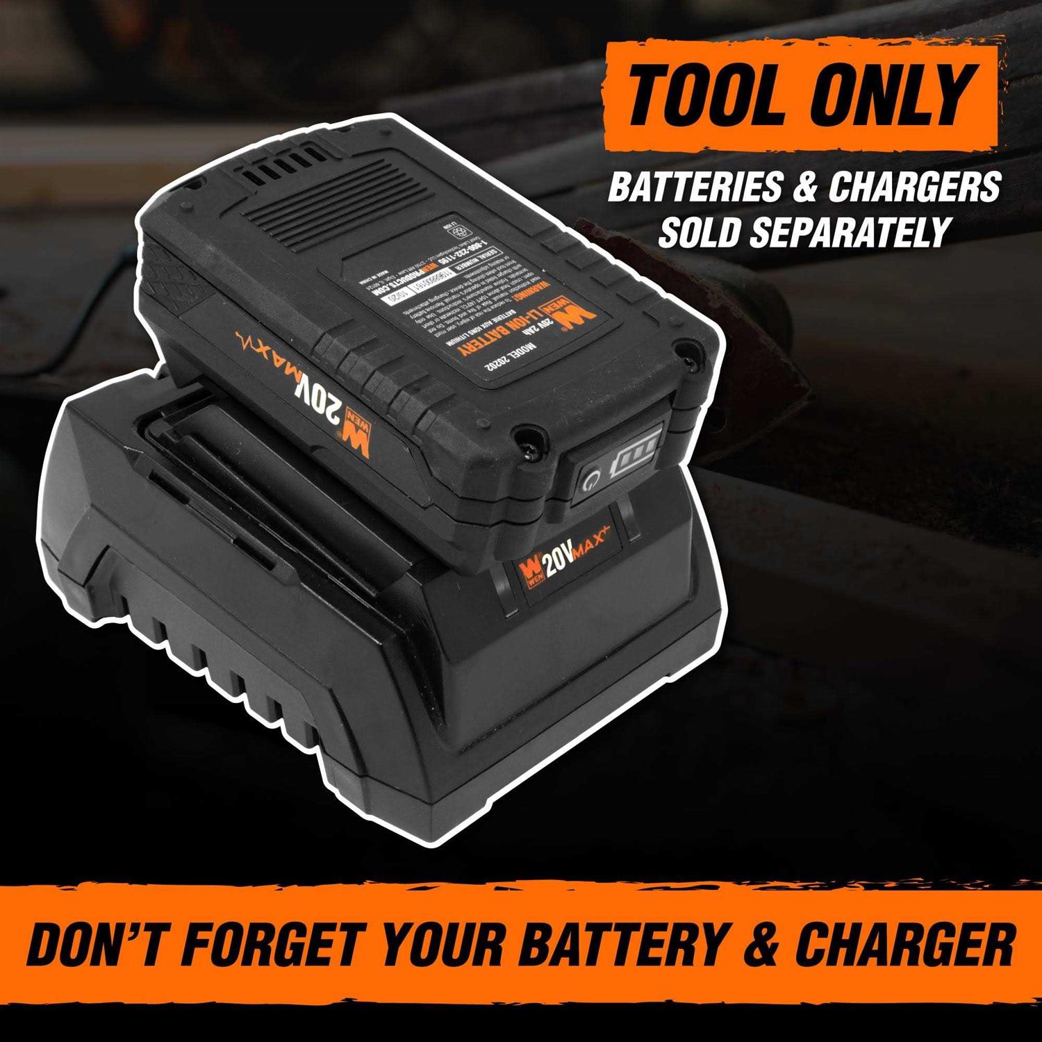 WEN 20V Max Cordless 18-Gauge Brad Nailer - Image 2