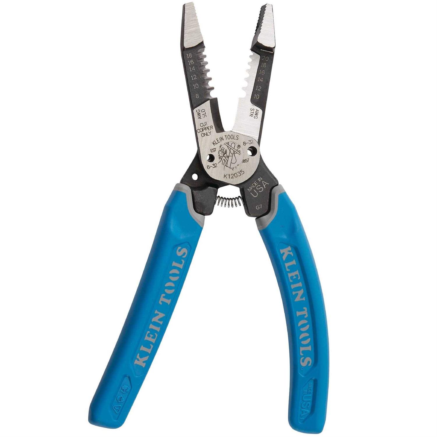Klein Tools K12035 Klein-Kurve Heavy-Duty Wire Stripper