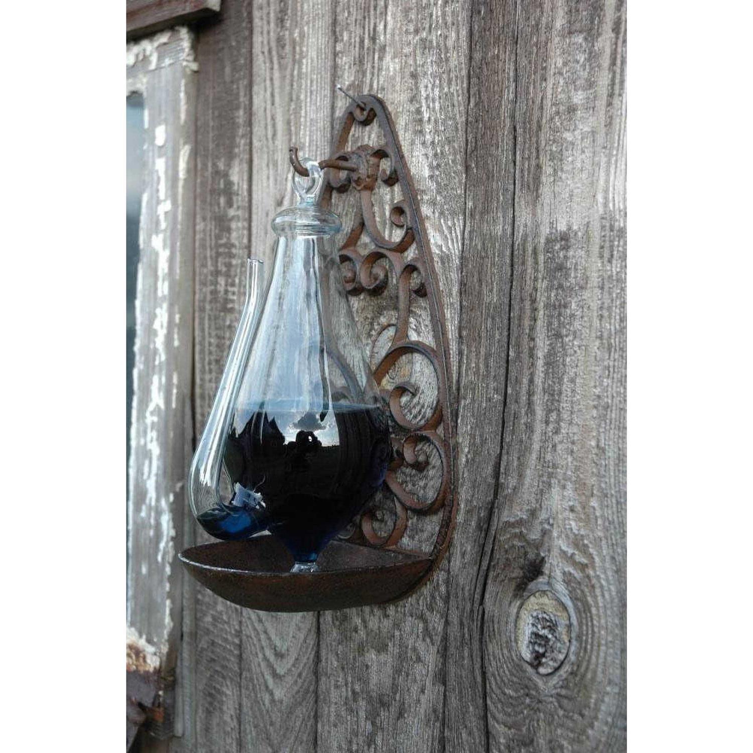Esschert Design Weather Glass with Cast Iron Filigree Holder - Image 4