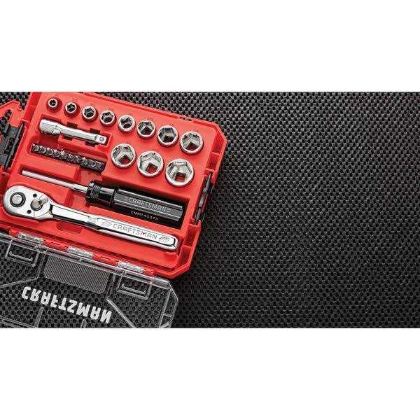 Craftsman 24-Piece 3/8 Drive SAE 6 Point nano Tool Set - Image 3