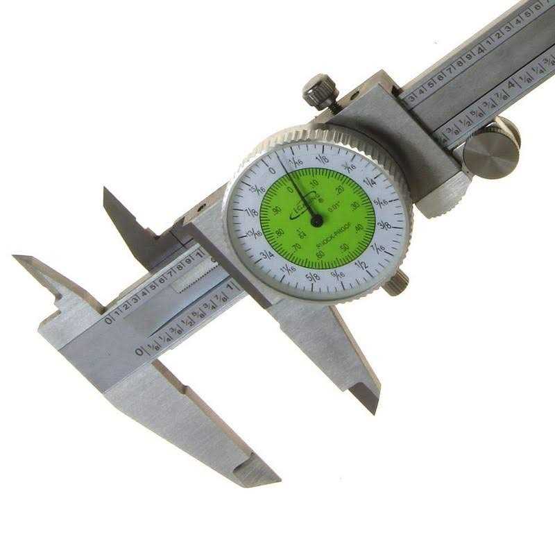 iGaging 6 Fractional & Decimal inch Combination Dial Caliper - Image 4