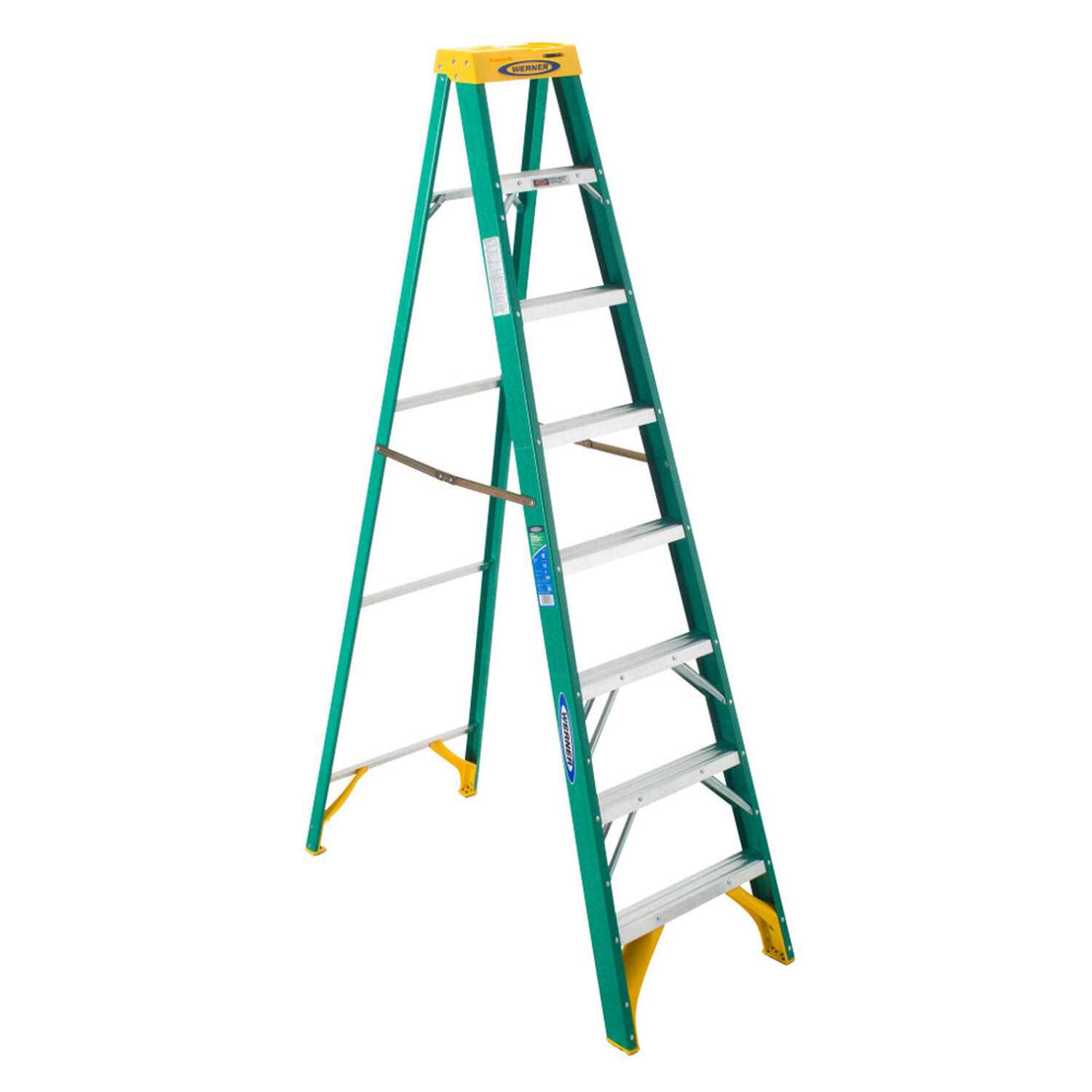 Werner 5908 8' Type II Fiberglass Step Ladder