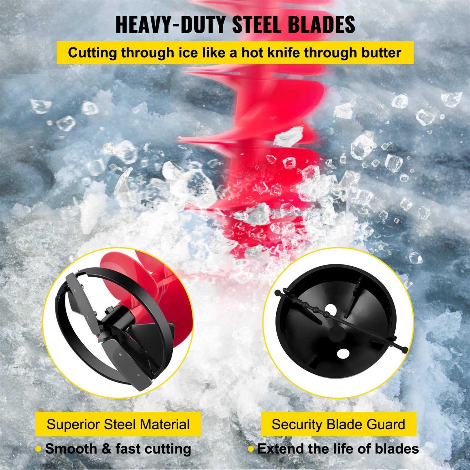 VEVOR Ice Drill Auger Nylon Ice Auger Bit BZHSNLYC3934683TRV0 - Image 4