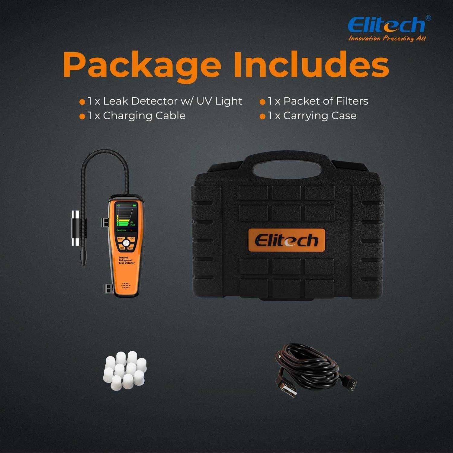 Elitech Ild-200 Infrared High Sensitivity Refrigerant Leak Detector - Image 3