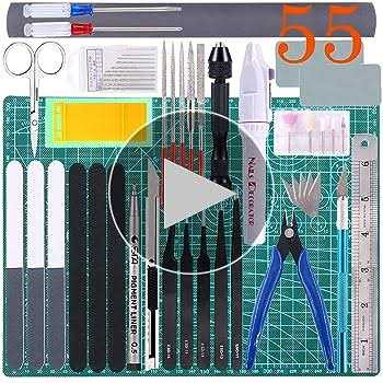 15Pcs Gundam Model Tools Kit Gunpla Tool Kits Modeler Basic Tools Craft Set with Plastic Box Hobby Building Tools Kit for Gundam Car Airplane Ship - Image 5