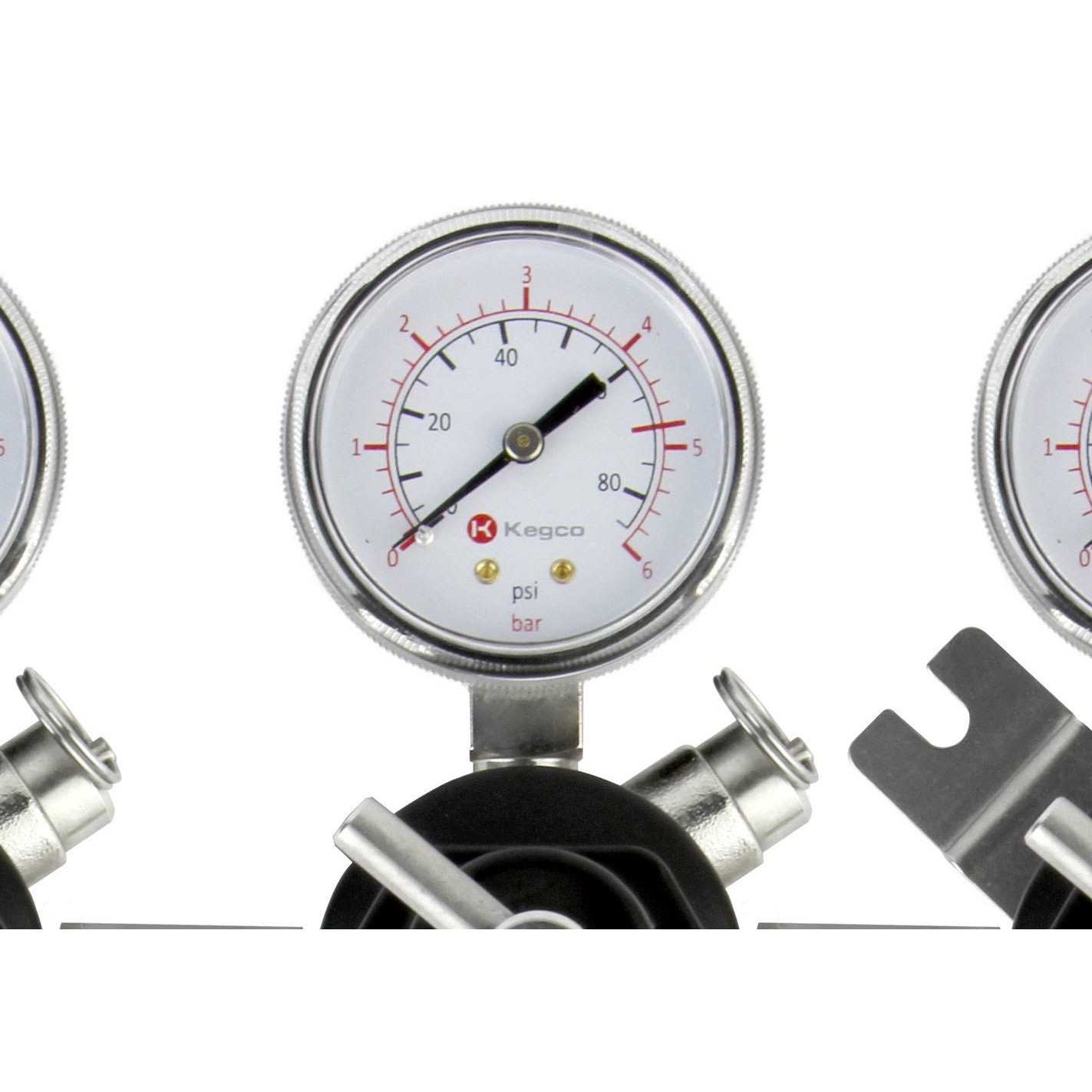 Kegco Commercial Grade Four Gauge Secondary Regulator - Image 4