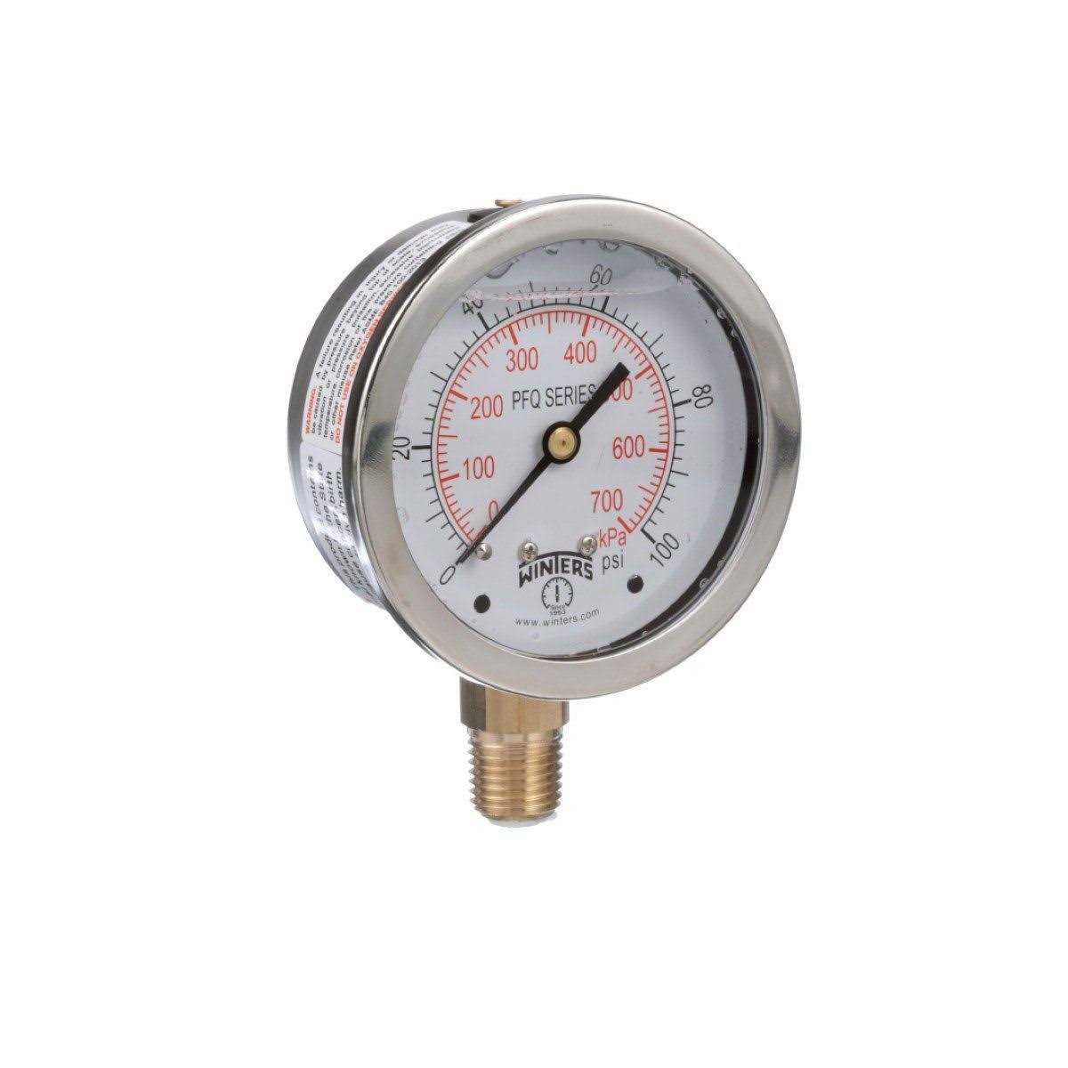 Winters PFQ803LF Gauge Pressure 0 to 60 psi - Image 5