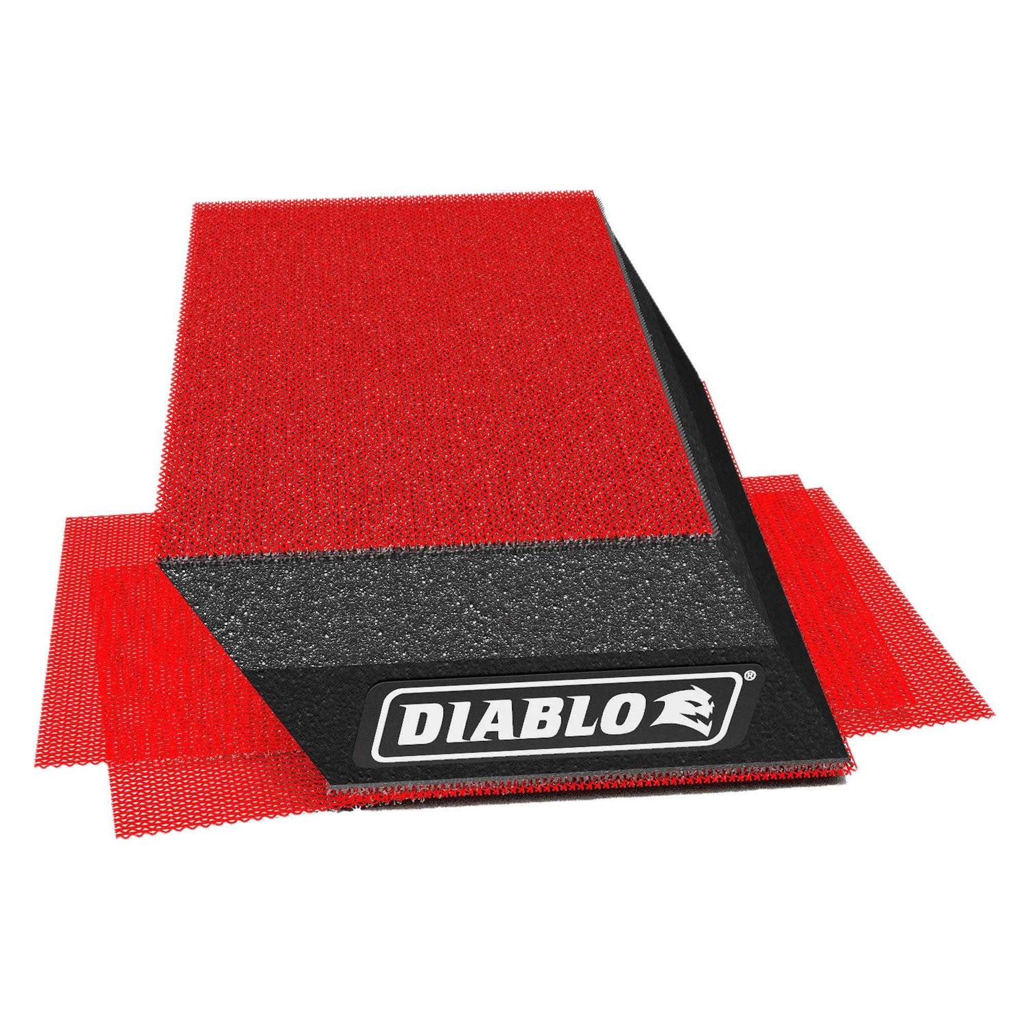 Diablo 2-3/4 in. x 5 in. Reusable Angled Hand Sanding Block DFB234ANGH01G