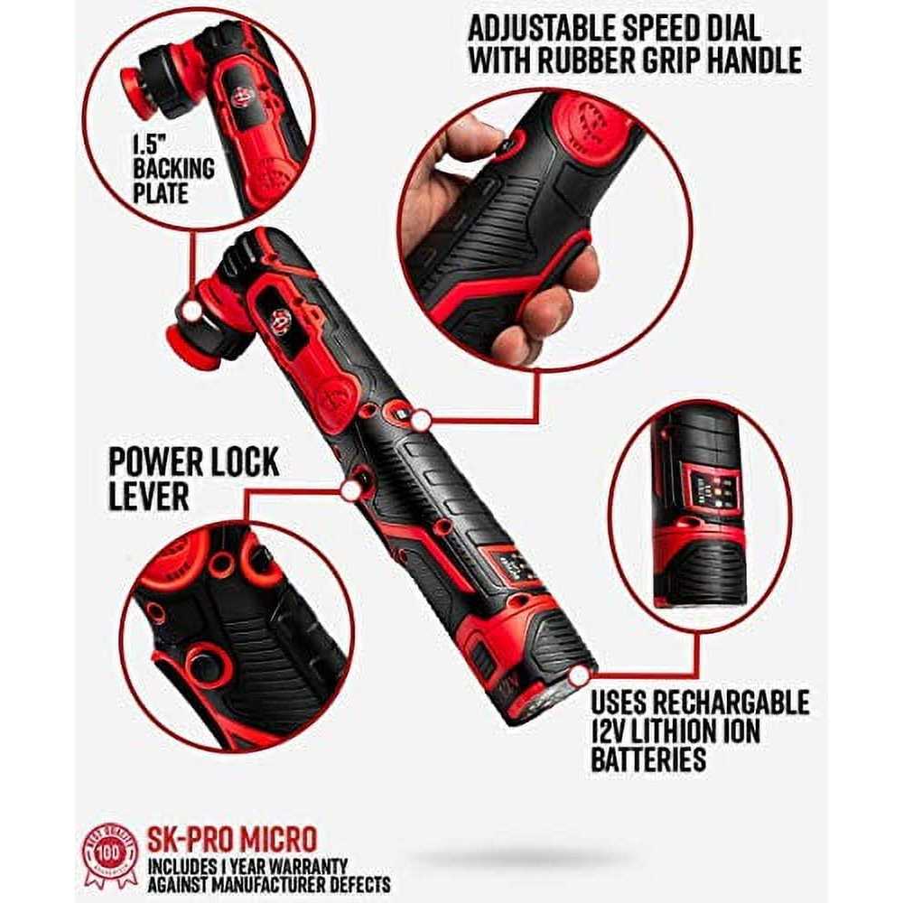 Adam's SK Pro Micro Cordless Swirl Killer Polisher 2.0 - Image 2