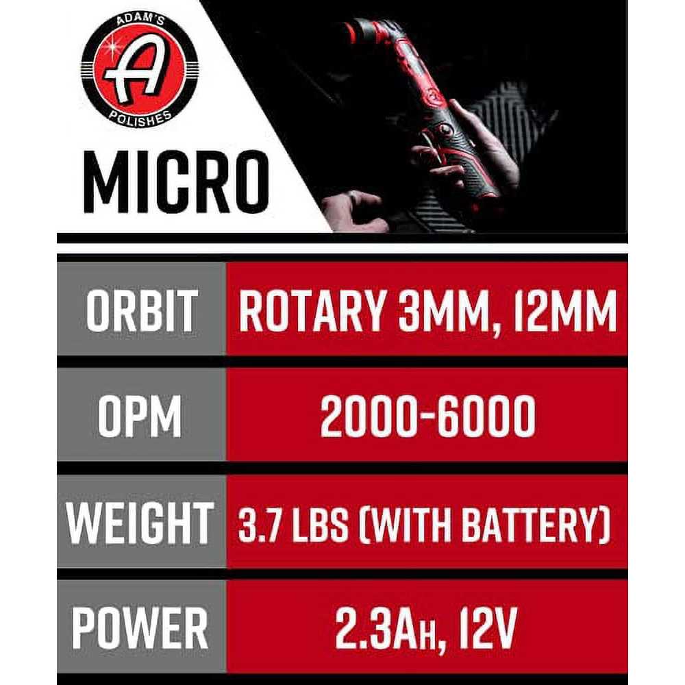 Adam's SK Pro Micro Cordless Swirl Killer Polisher 2.0 - Image 3