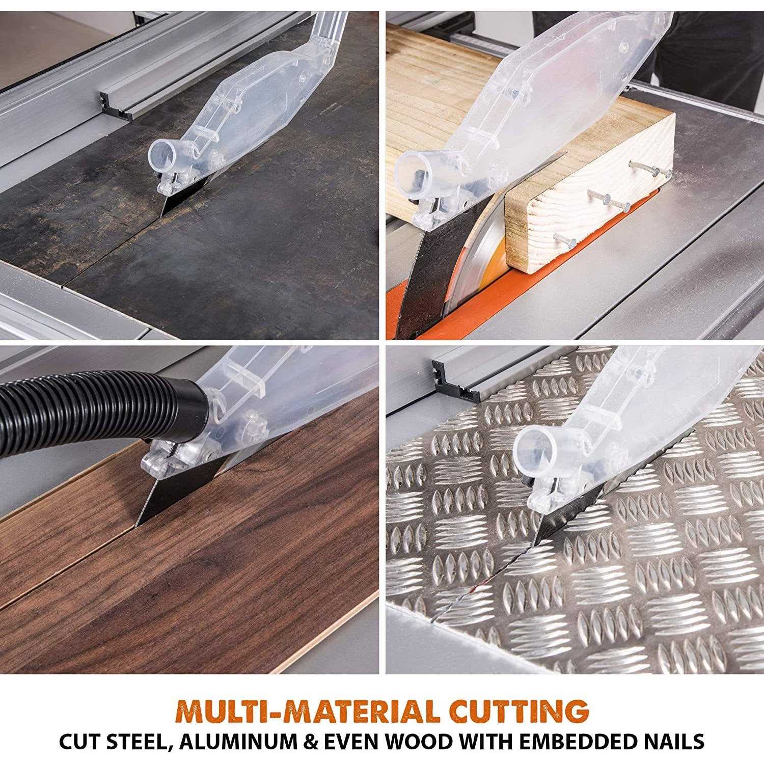 Evolution Power Tools 15 Amp 10 in. Multi-Material Table Saw RAGE5-S - Image 2