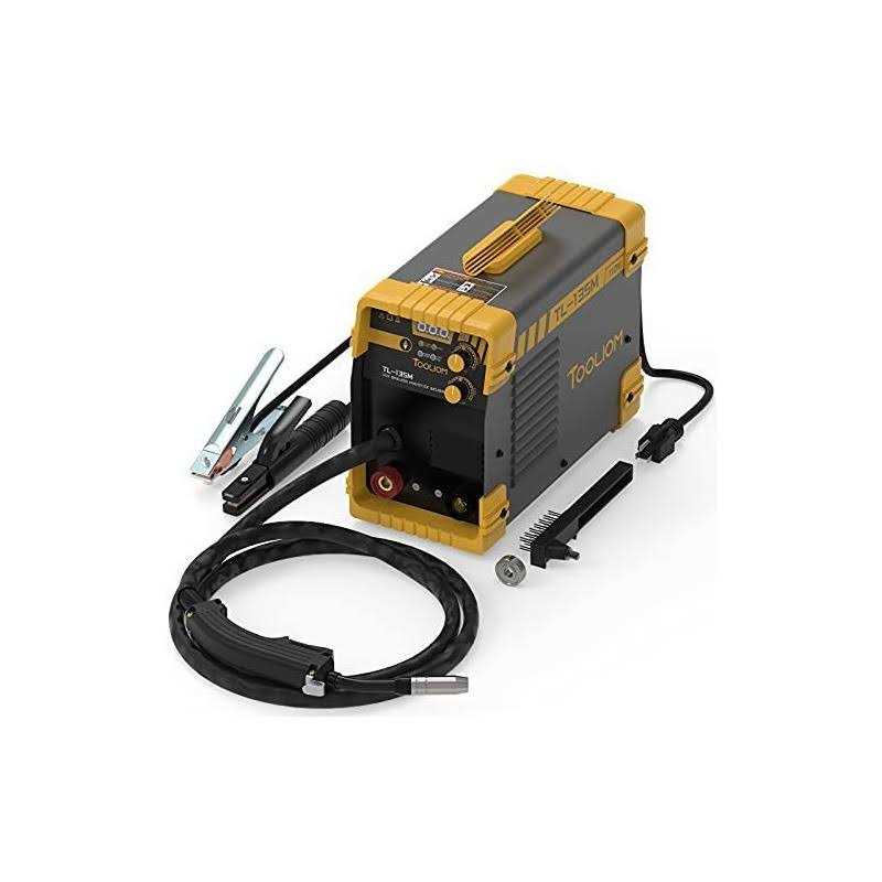 Tooliom 135A Flux Core Welder Mig Welder 110V Flux Mig/Lift TIG/Stick 3-in-1 Welding Machine Igbt Dc Inverter - Image 2