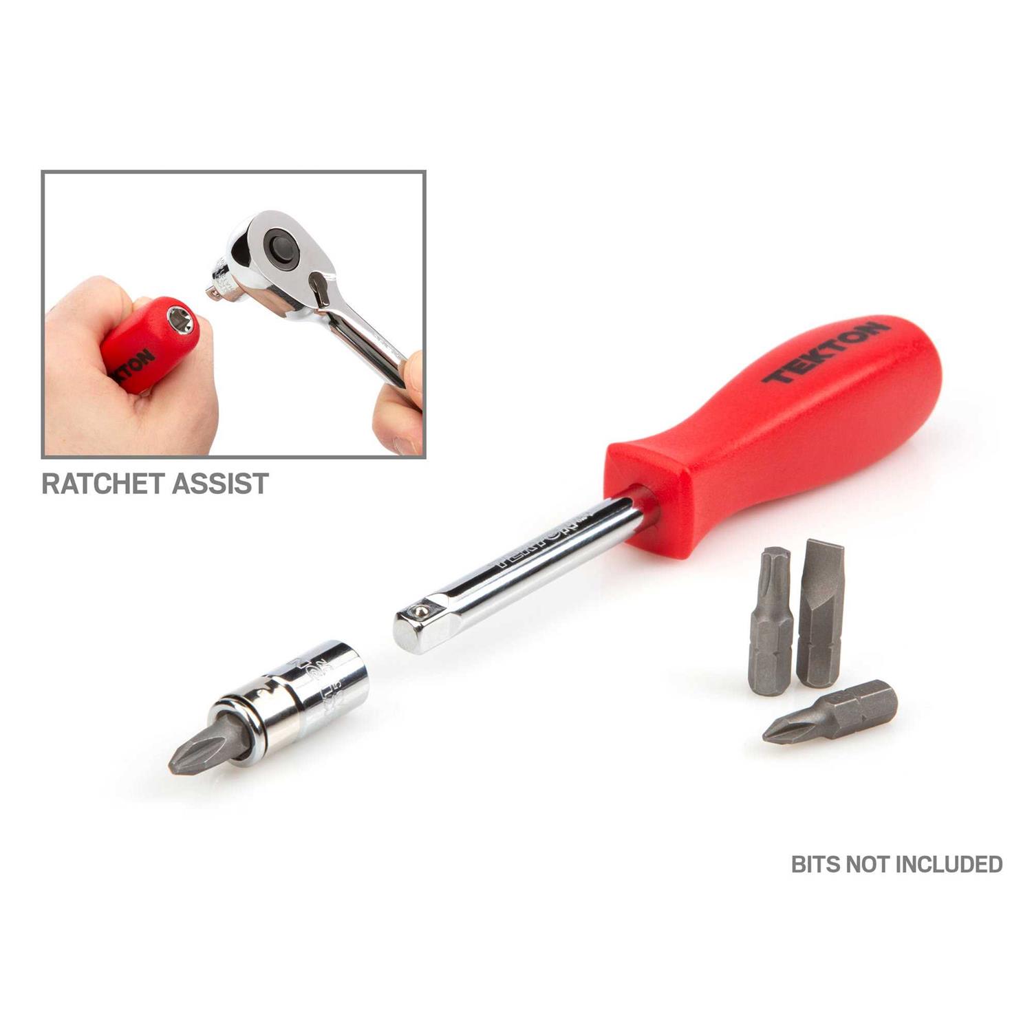 Tekton 1/4 in. Drive 12-Point Socket and Ratchet Set - Image 3