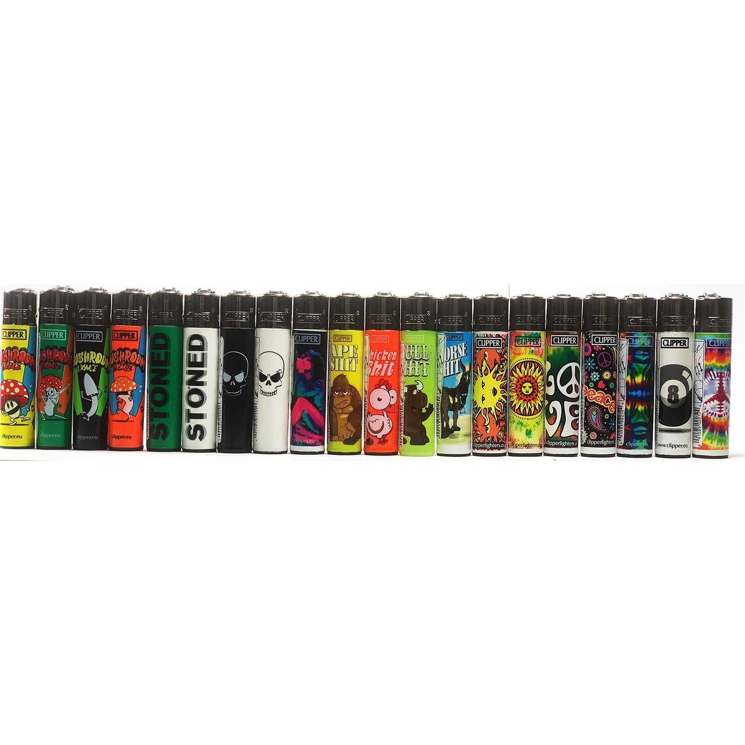 20 Brand New Full Size Refillable Original Clipper Lighters - Image 5