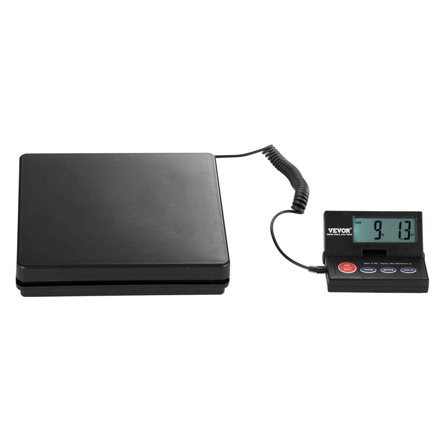 VEVOR Digital Shipping Scale 110 lbs x 0.07 oz. Heavy Duty Postal Scale with Timer - Image 3