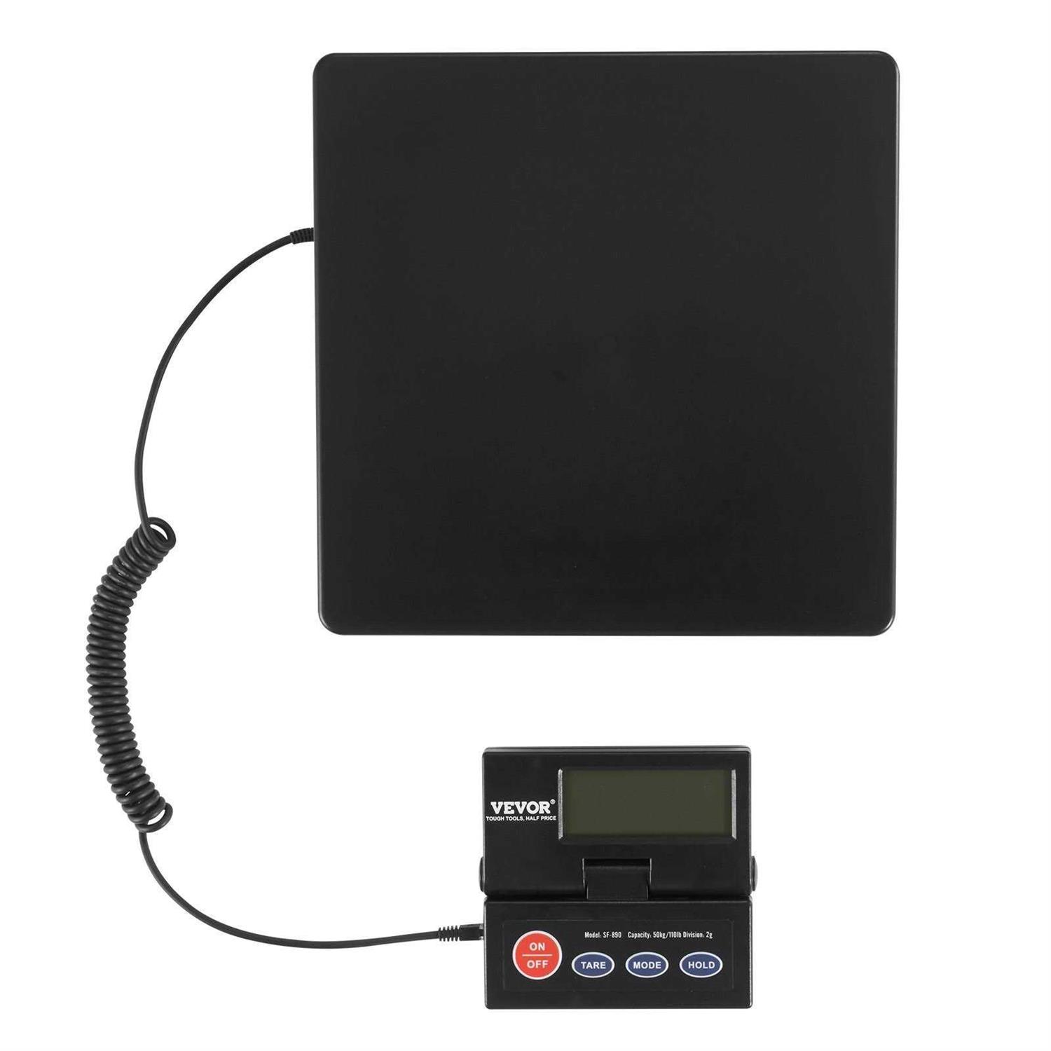 VEVOR Digital Shipping Scale 110 lbs x 0.07 oz. Heavy Duty Postal Scale with Timer - Image 4