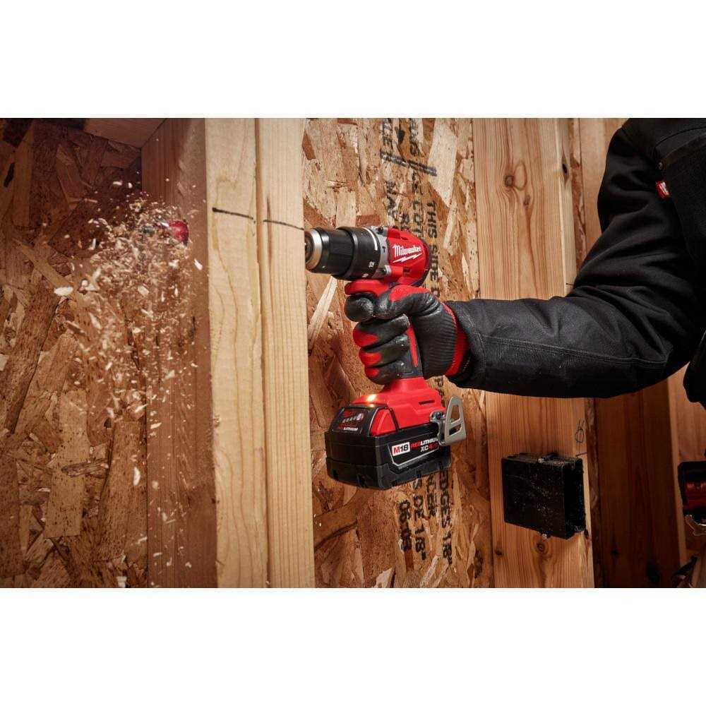 Milwaukee 3602-20 M18 Compact Brushless 1/2 Hammer Drill/Driver - Image 3