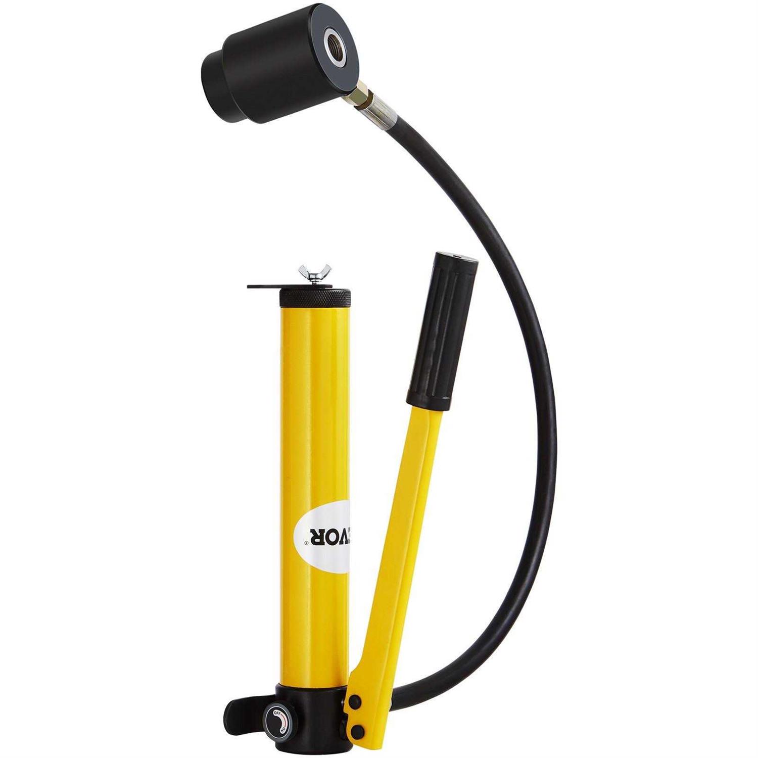 VEVOR 15 Ton Hydraulic Knockout Punch Driver Kit Hole Tool 1/2