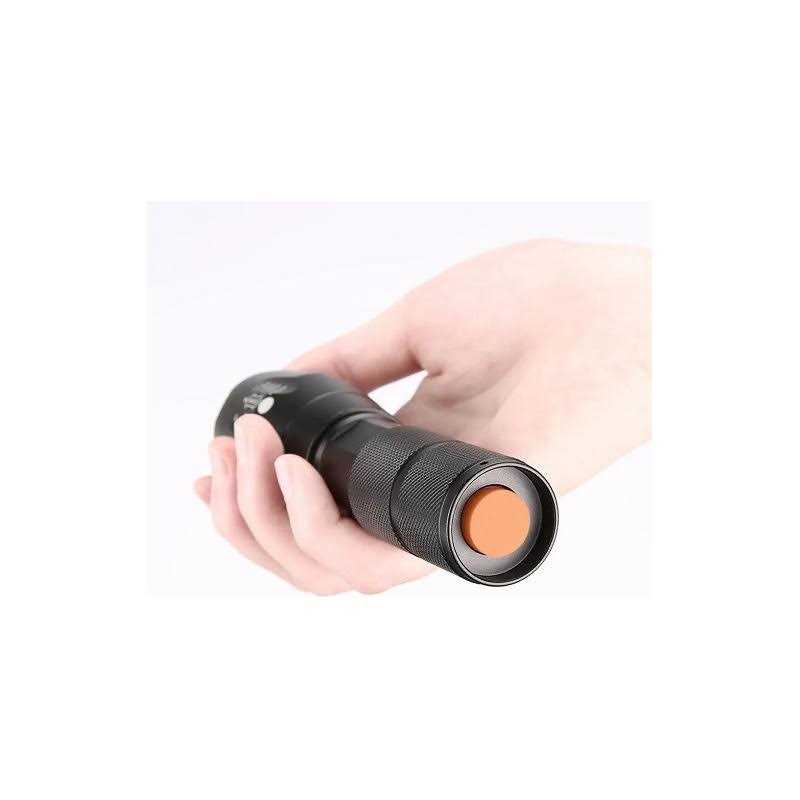 10000 Lumens XM-L T6 Zoomable Tactical Military LED 18650 Flashlight Torch Lamp - Image 3