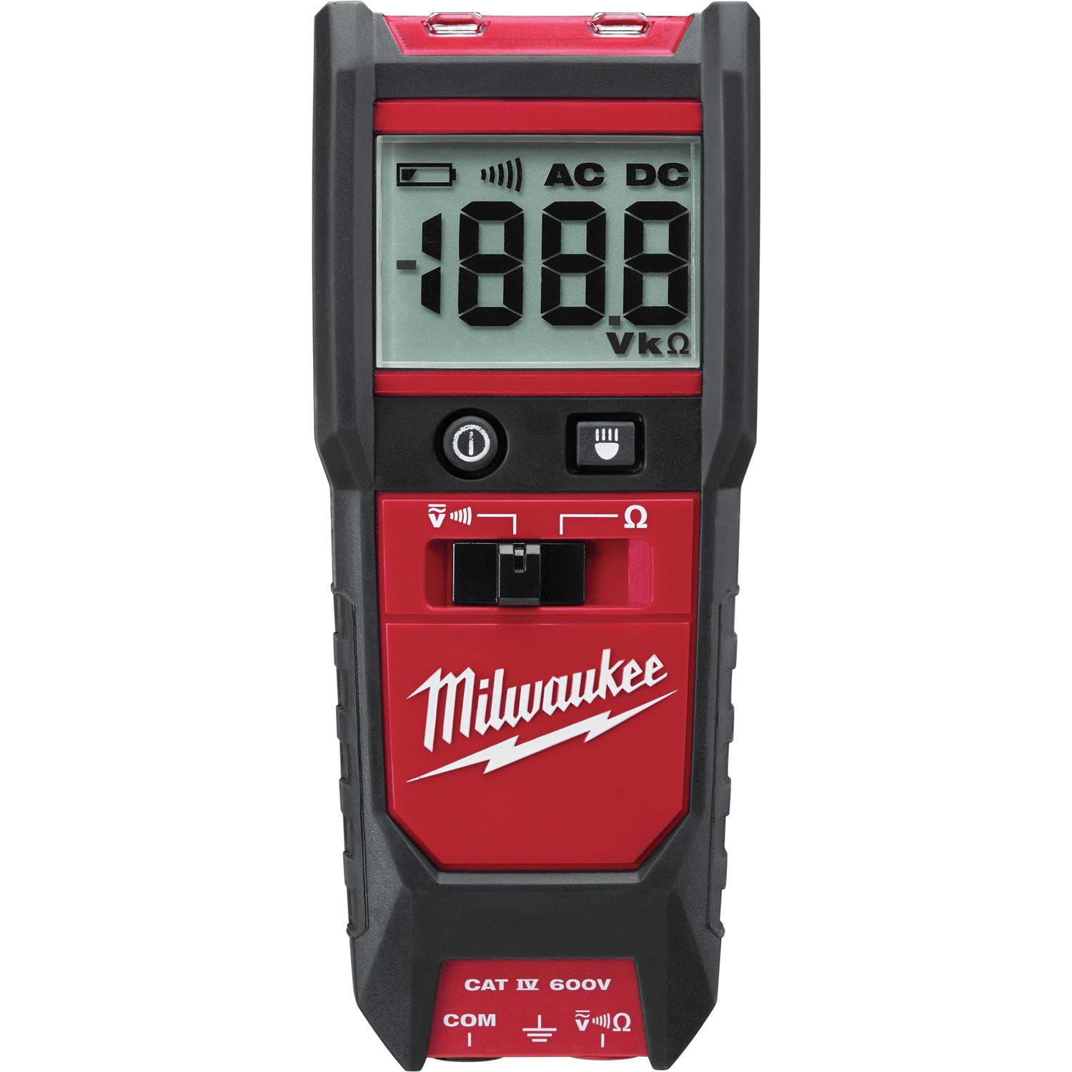 Milwaukee 2213-20 Auto Voltage/Continuity Tester with Resistance