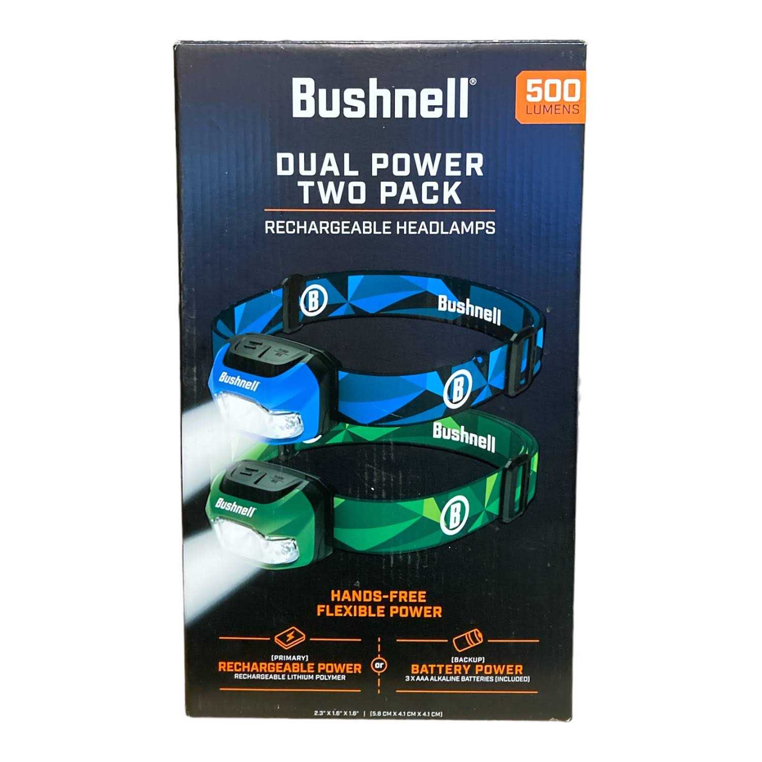 Bushnell 500 Lumen Hybrid Power Headlamps - Image 5