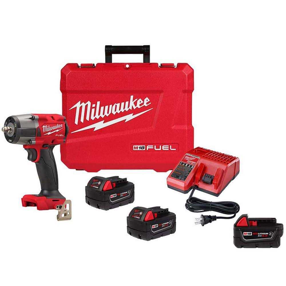 Milwaukee M18 FUEL Mid-Torque Impact Wrench Kit