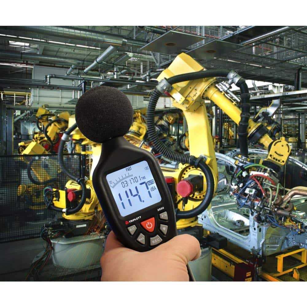 3550 Triplett SoniChek Professional Sound Level Meter - Image 3