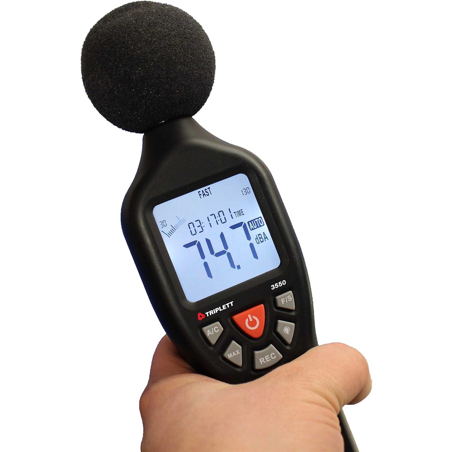 3550 Triplett SoniChek Professional Sound Level Meter - Image 5