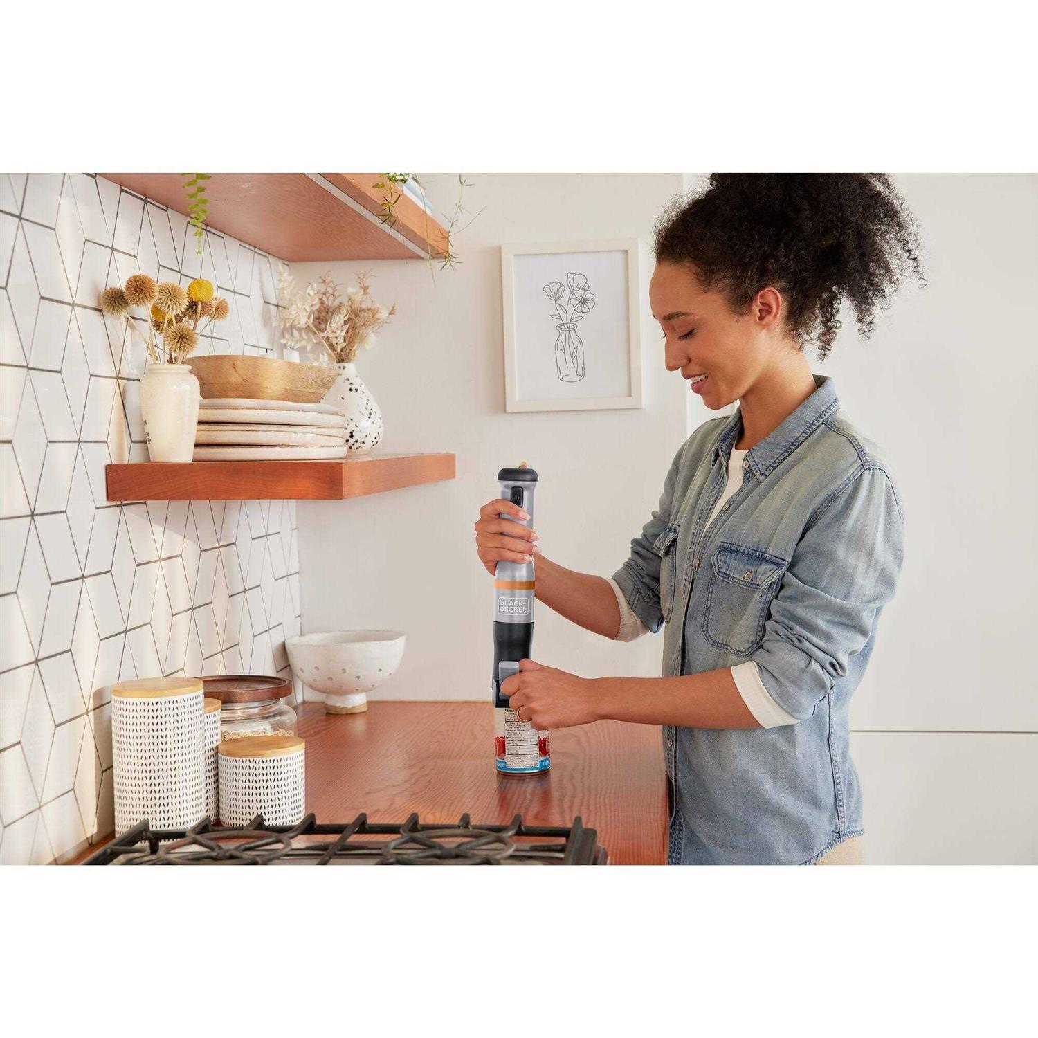 Black+decker Kitchen Wand Cordless Immersion Blender 6 in 1 Multi Tool Set - Image 5