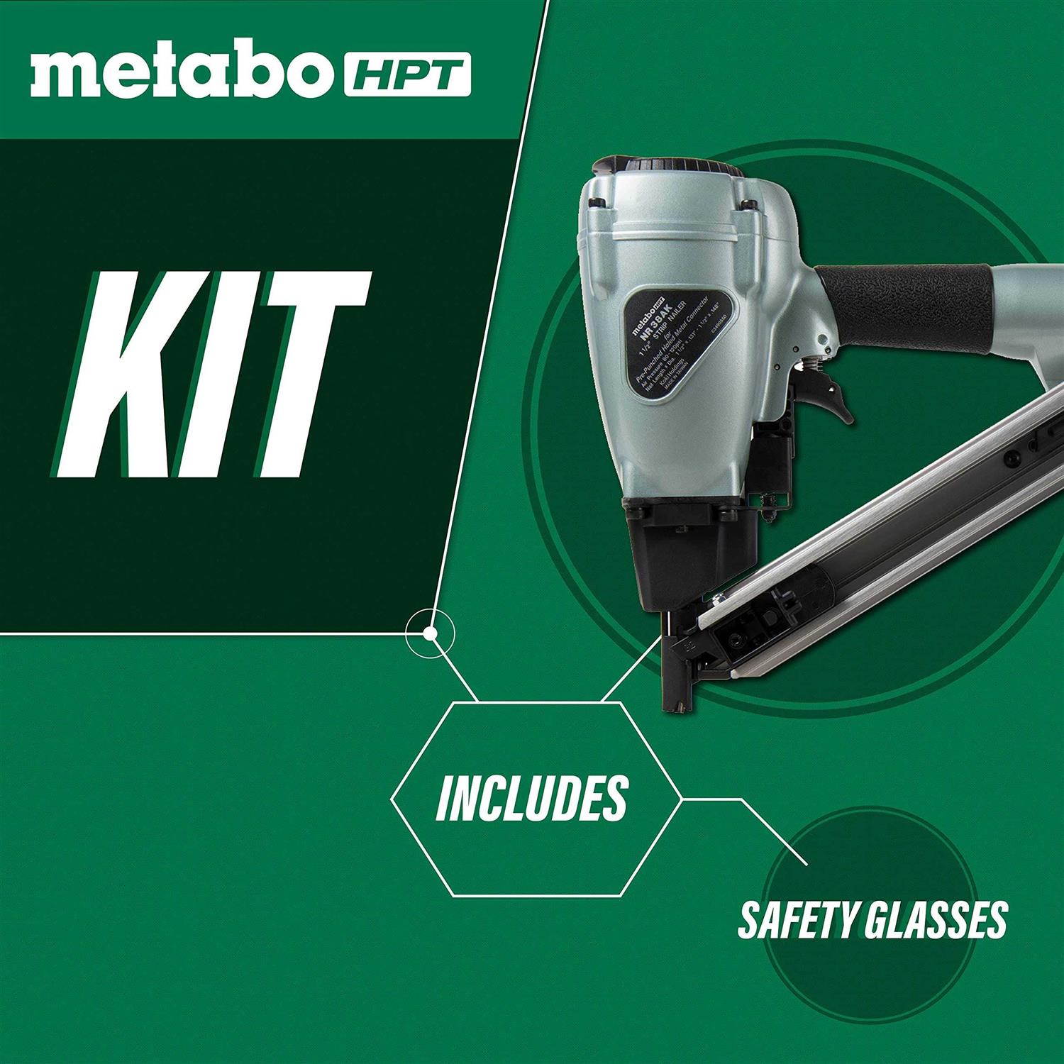 Metabo HPT NR38AKM 1-1/2 in. Strap Tite Nailer - Image 5