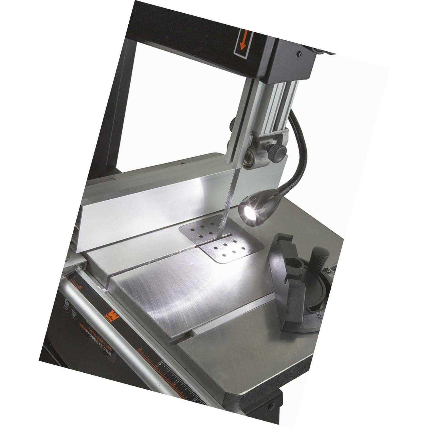 WEN 3.5-Amp 10-Inch Two-Speed Band Saw with Stand and Worklight - Image 4
